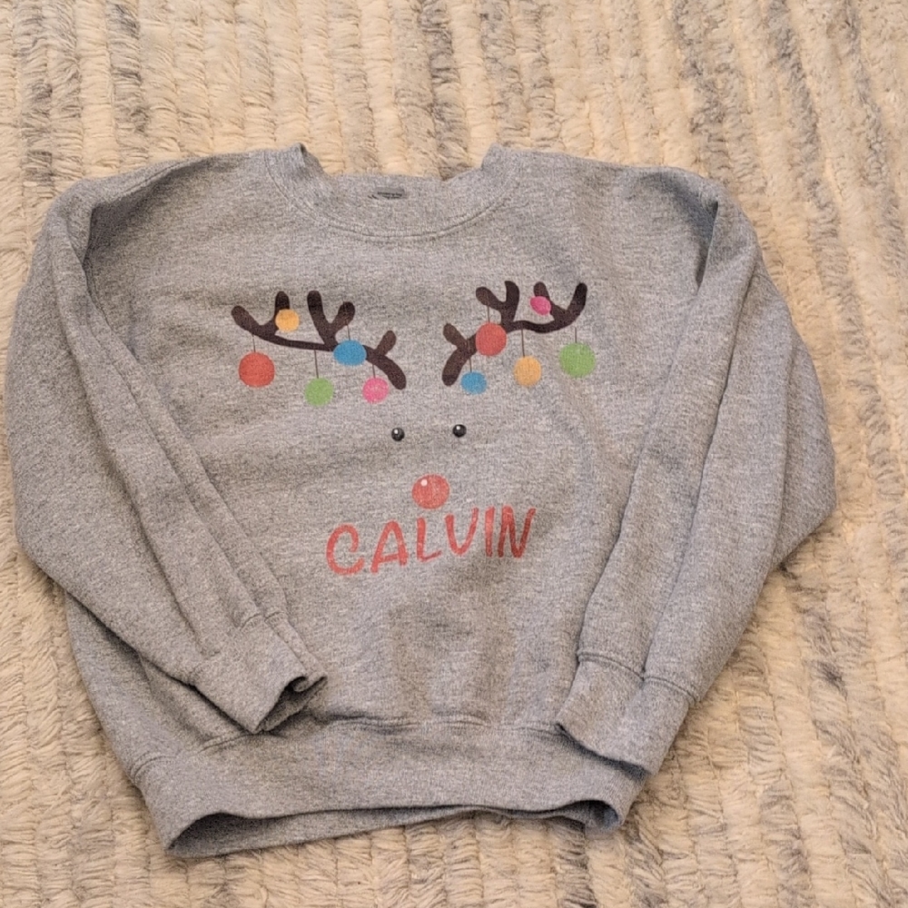 Rudolph The Red-Nosed Reindeer Sweatshirt - Calvin - XS